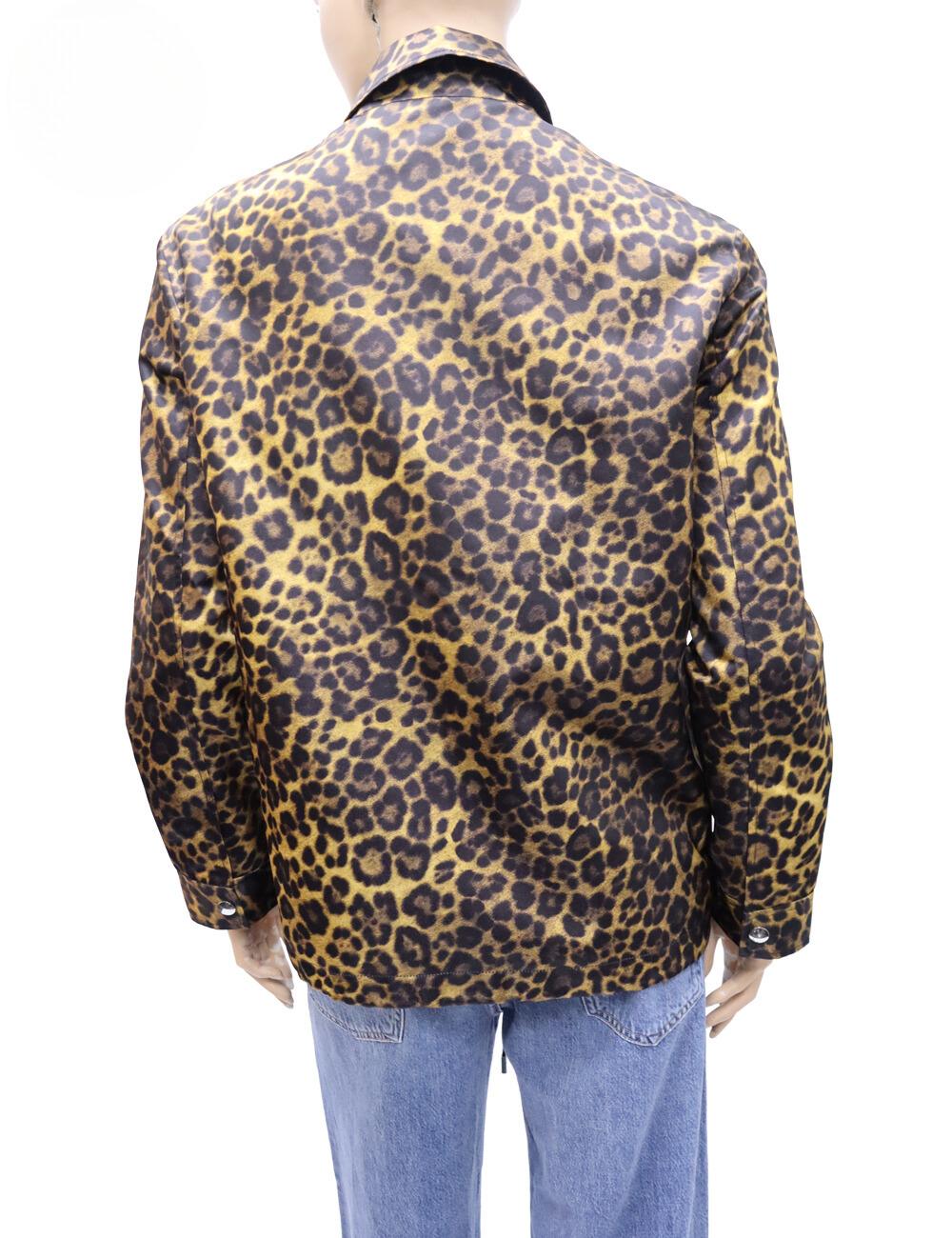 Alexander Wang Animal Print Utility Jacket Size XS In Excellent Condition In Amman, JO