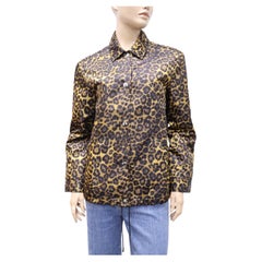 Alexander Wang Animal Print Utility Jacket Size XS