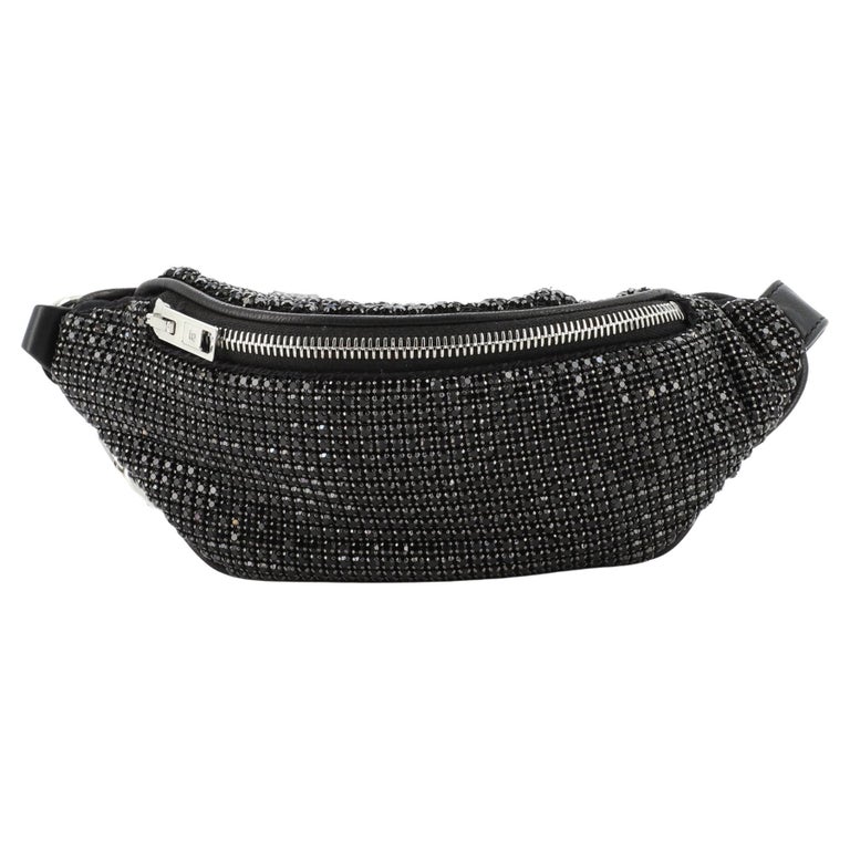 Alexander Wang Attica Waist Bag Leather and Crystals Mini For Sale at ...