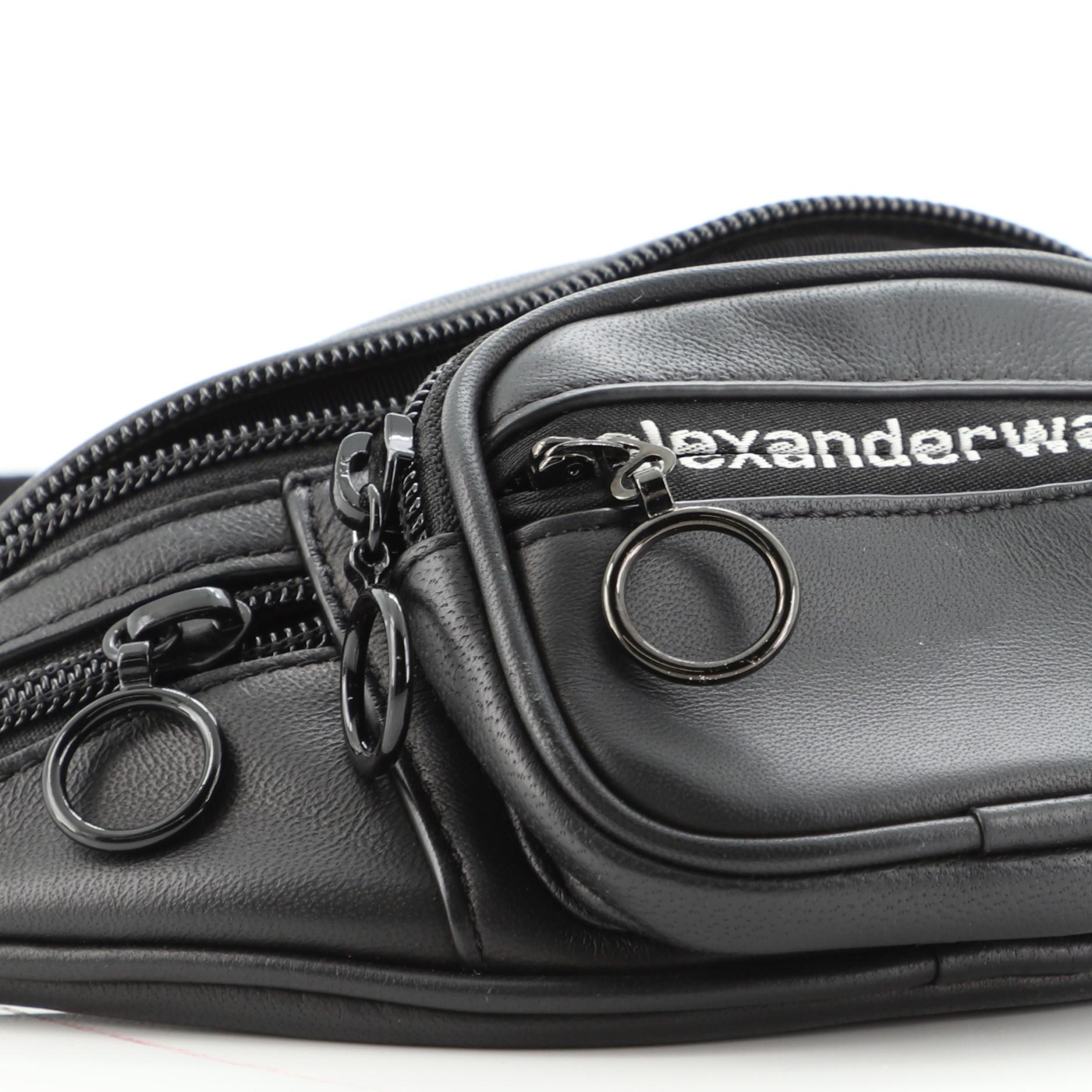 Alexander Wang Attica sac de taille en cuir mini 2