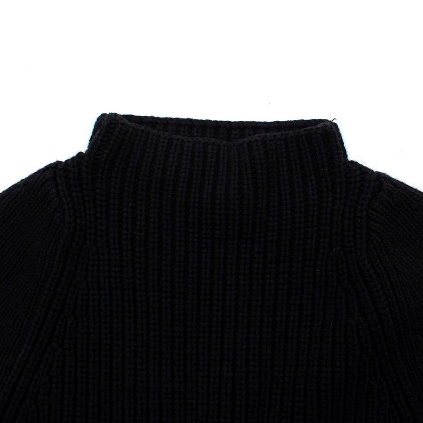 Black Alexander Wang black knit jumper - Size XS For Sale