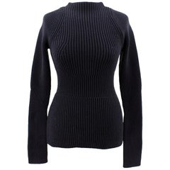 Alexander Wang black knit jumper - Size XS