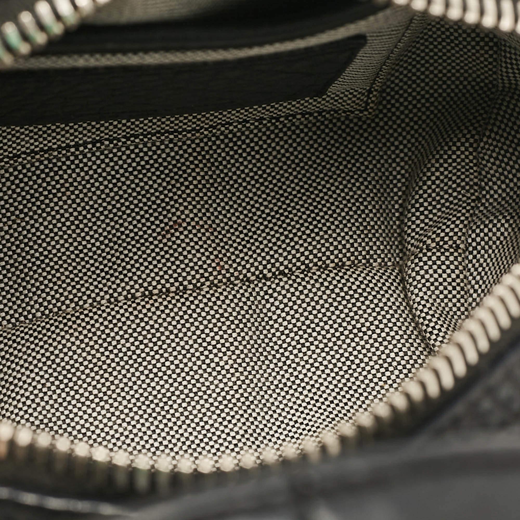 Alexander Wang Black Leather Baby Rockie Micro Stud Duffel Bag 3