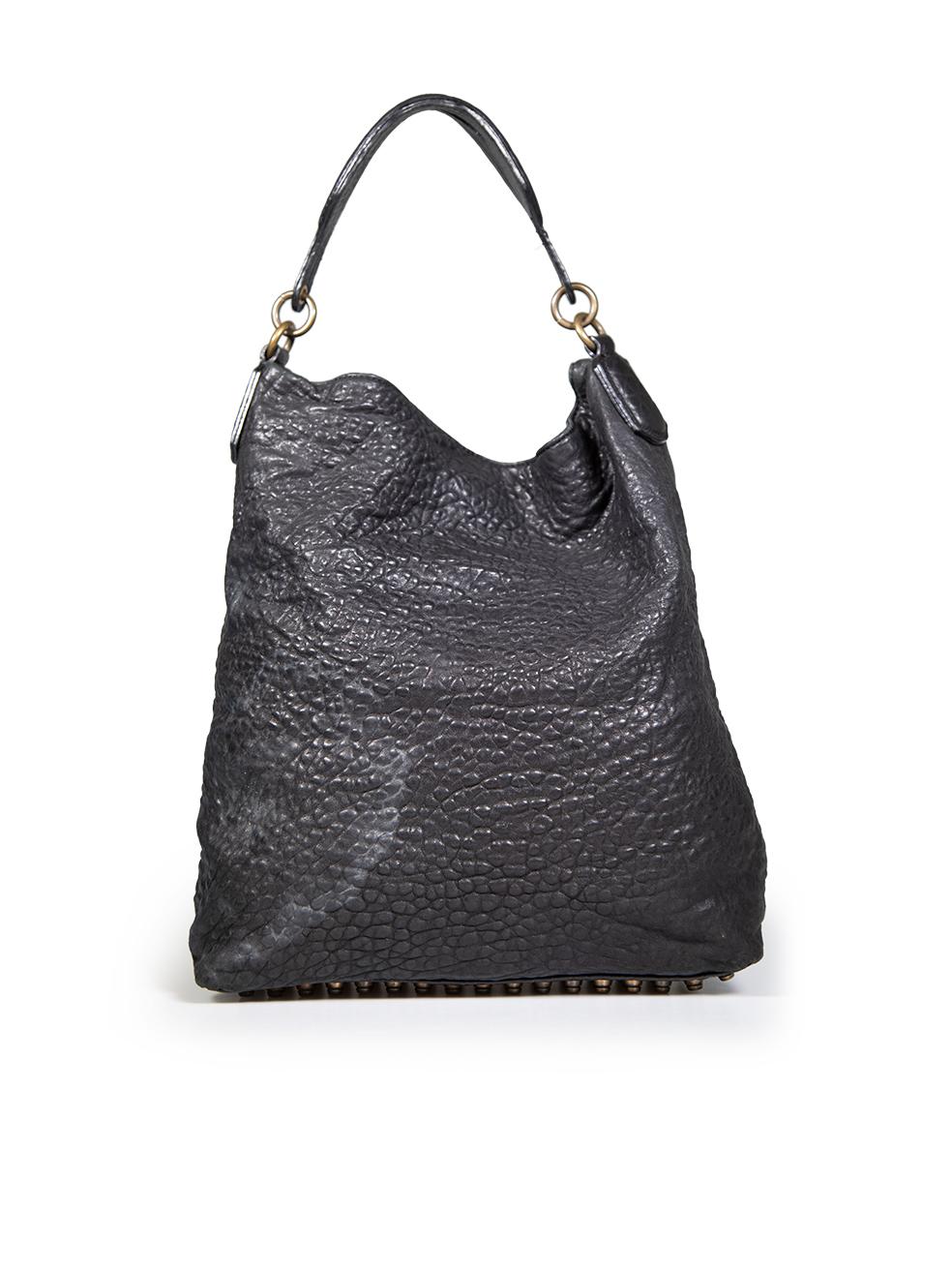 Alexander Wang Hobo Dumbo Darcy de piel negra Negro