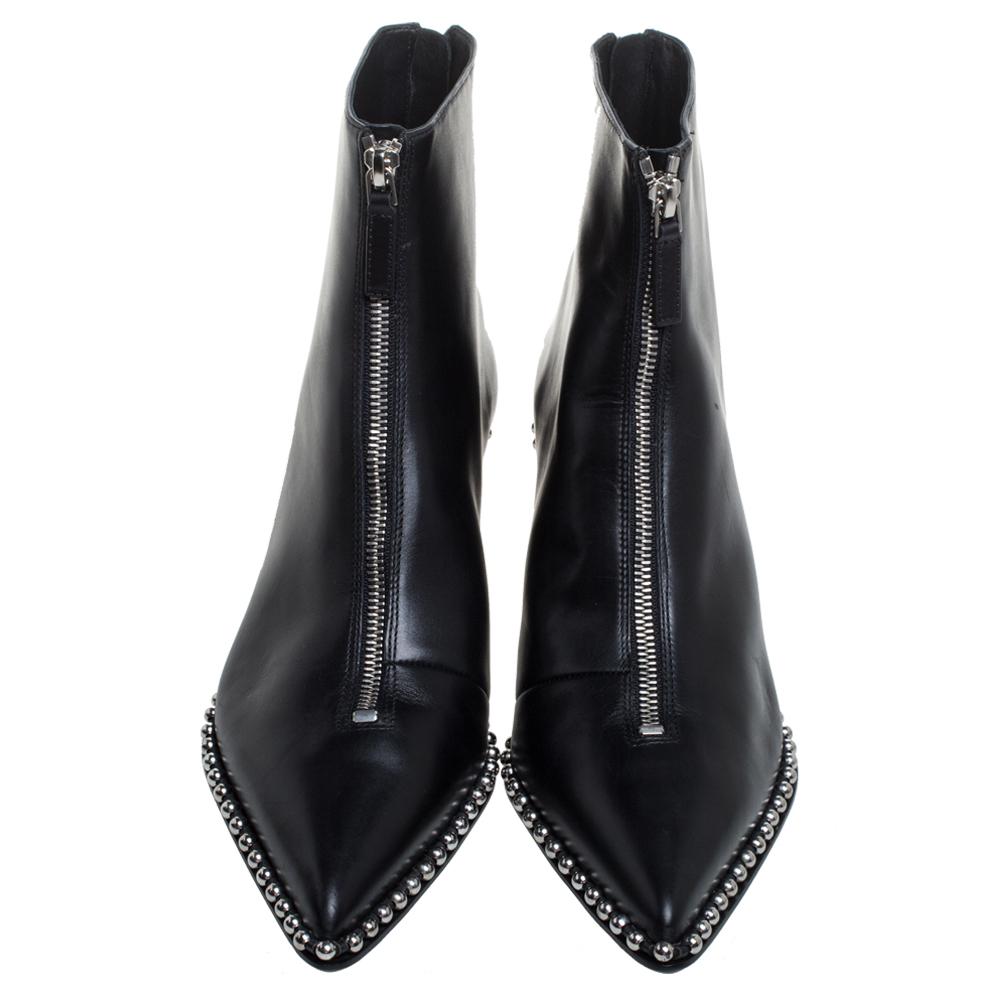 Alexander wang eri studded leather ankle boots discount