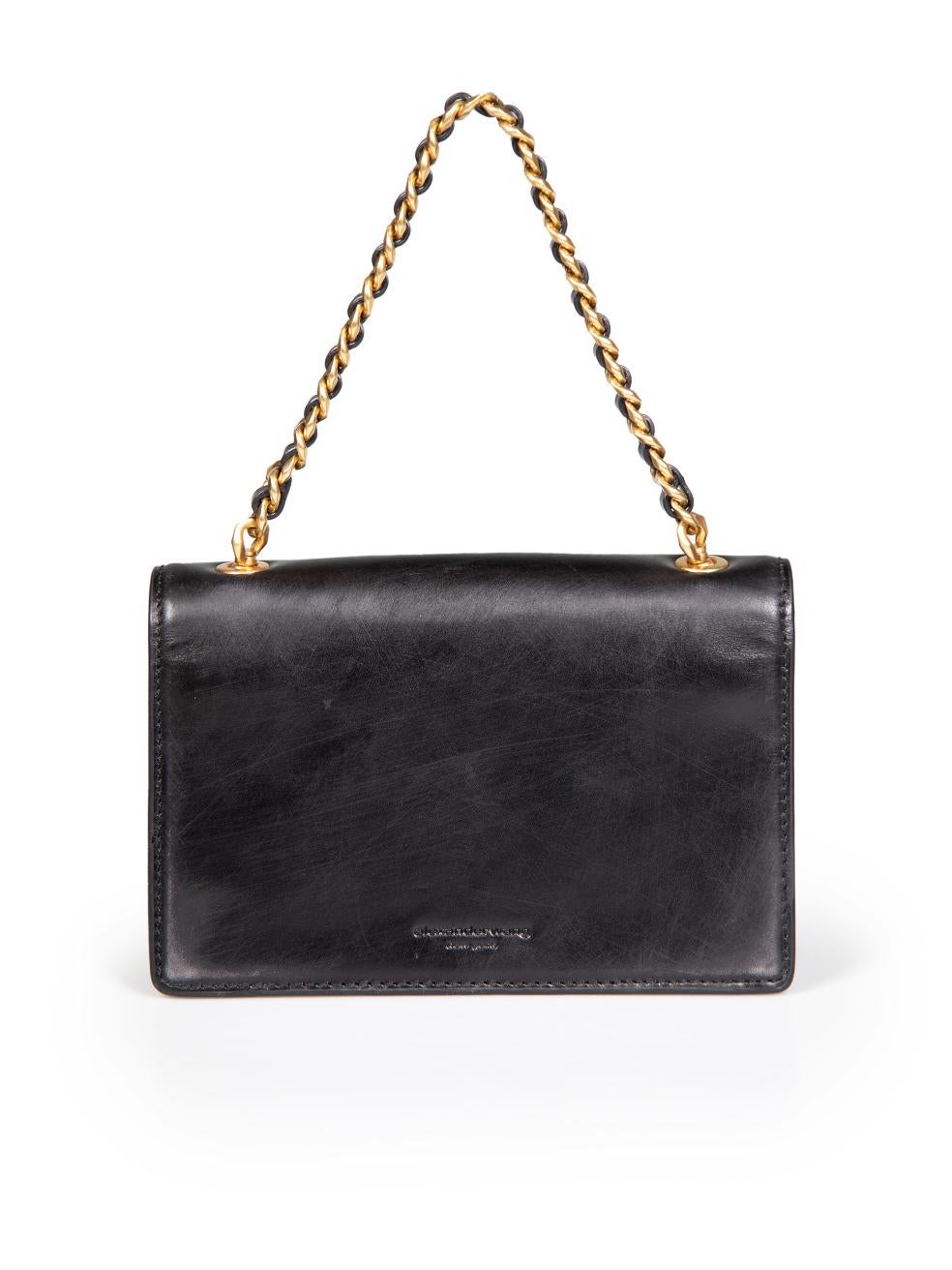 Alexander Wang Black Leather Small Legacy Bag In Good Condition For Sale In London, GB