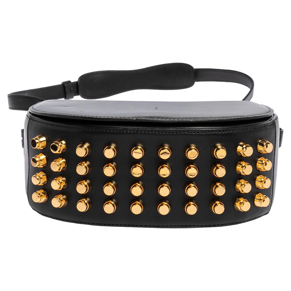 alexander wang black studded bag