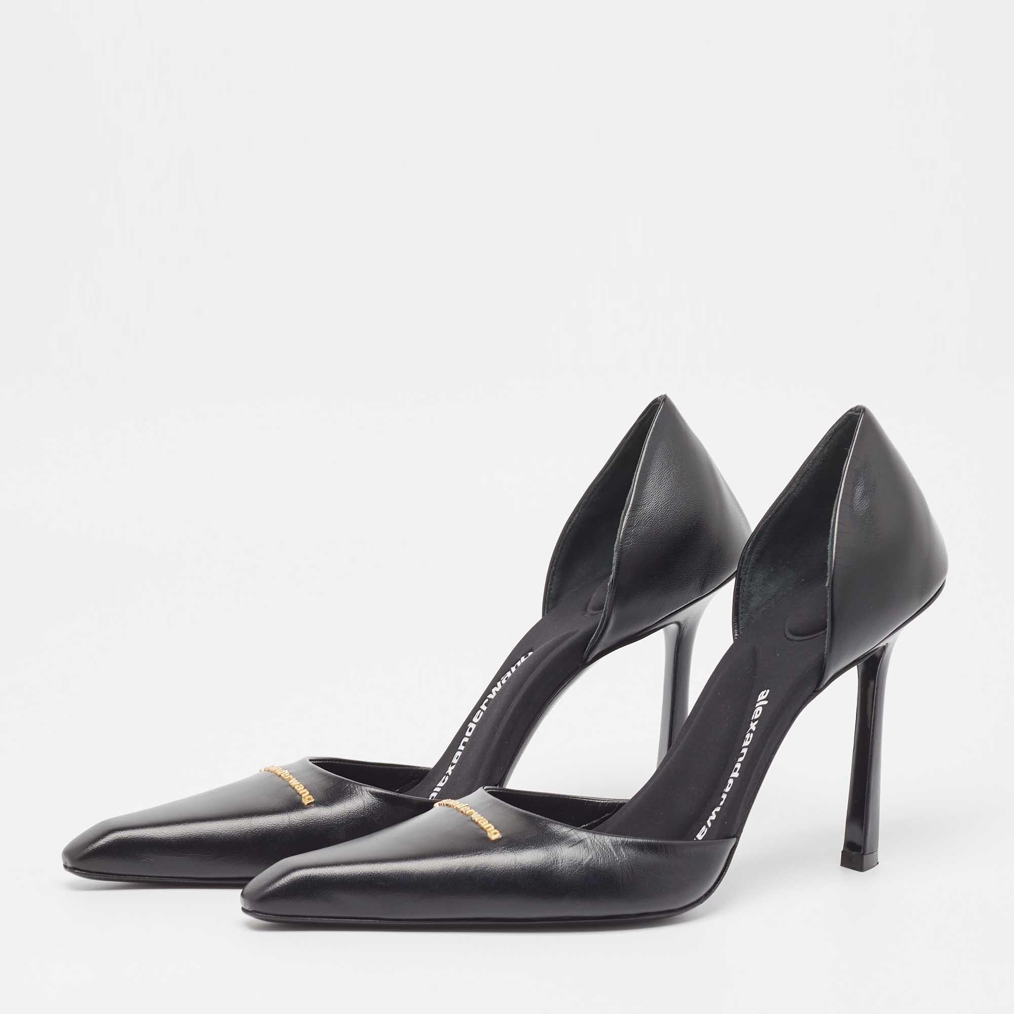 Make a chic style statement with these designer pumps. They showcase sturdy heels and durable soles, perfect for your fashionable outings!