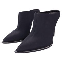 Alexander Wang - Mules in nylon nero con diamanti Taglia 40