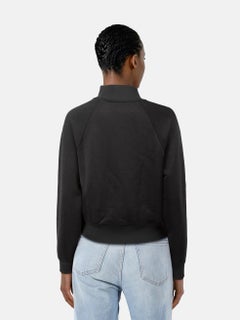 Alexander Wang Black Oversized Logo Sweatshirt Size XS