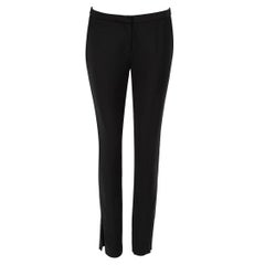 Alexander Wang Black Skinny Suit Trousers Size XS