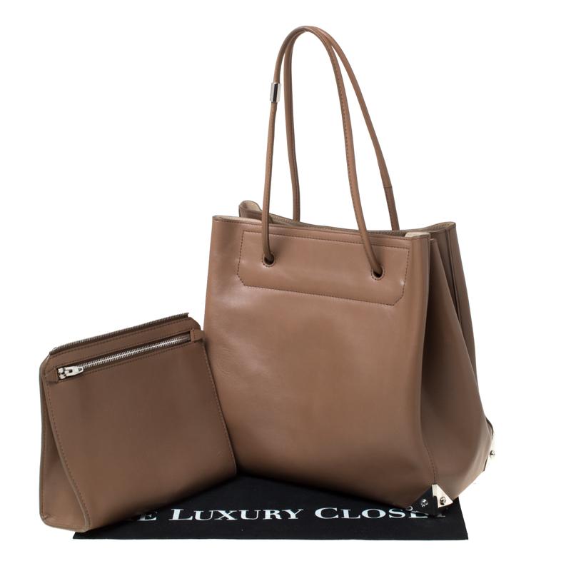 Alexander Wang Brown Leather Prisma Tote 6