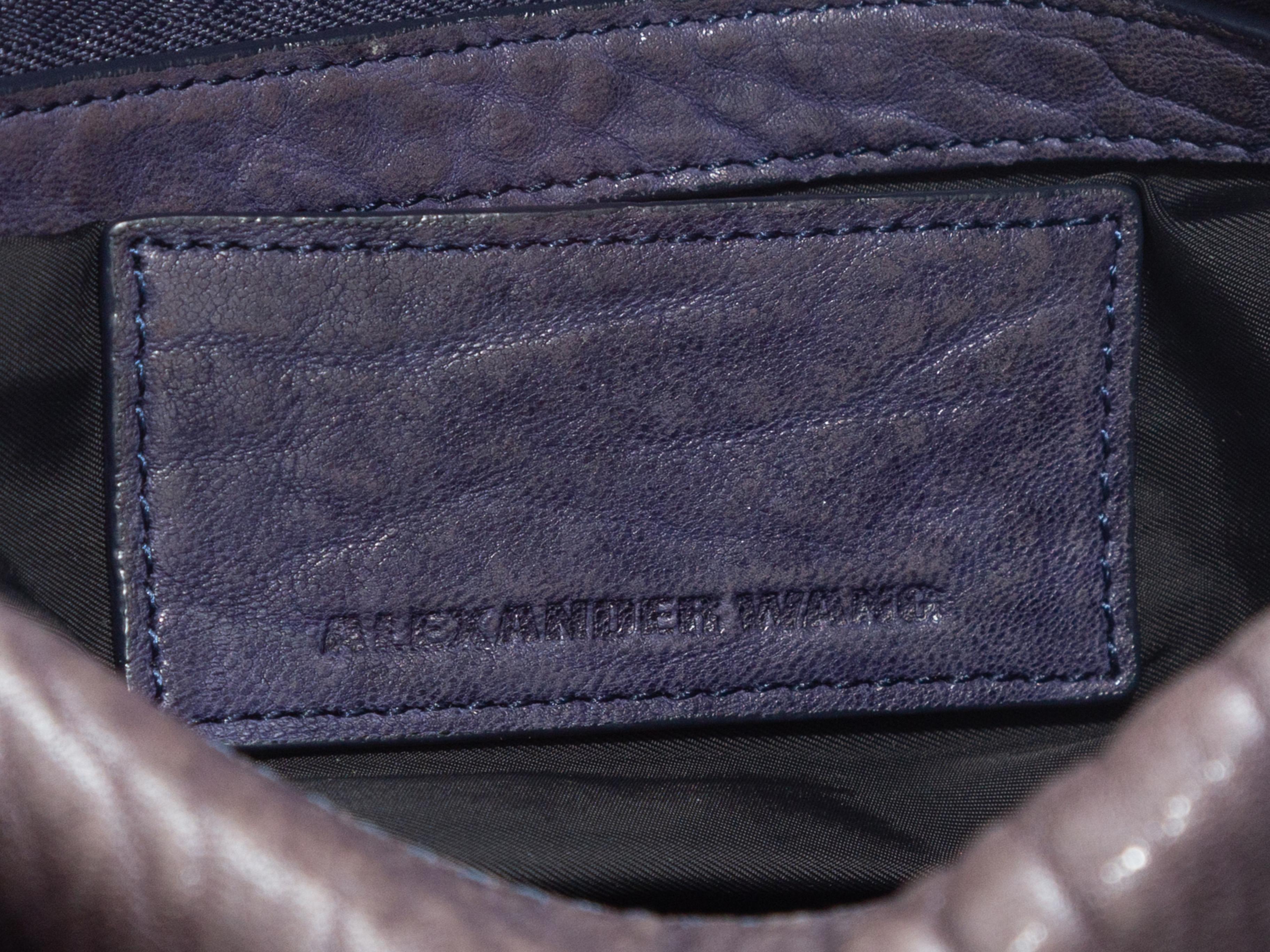Black Alexander Wang Brown Rocco Leather Duffel Bag