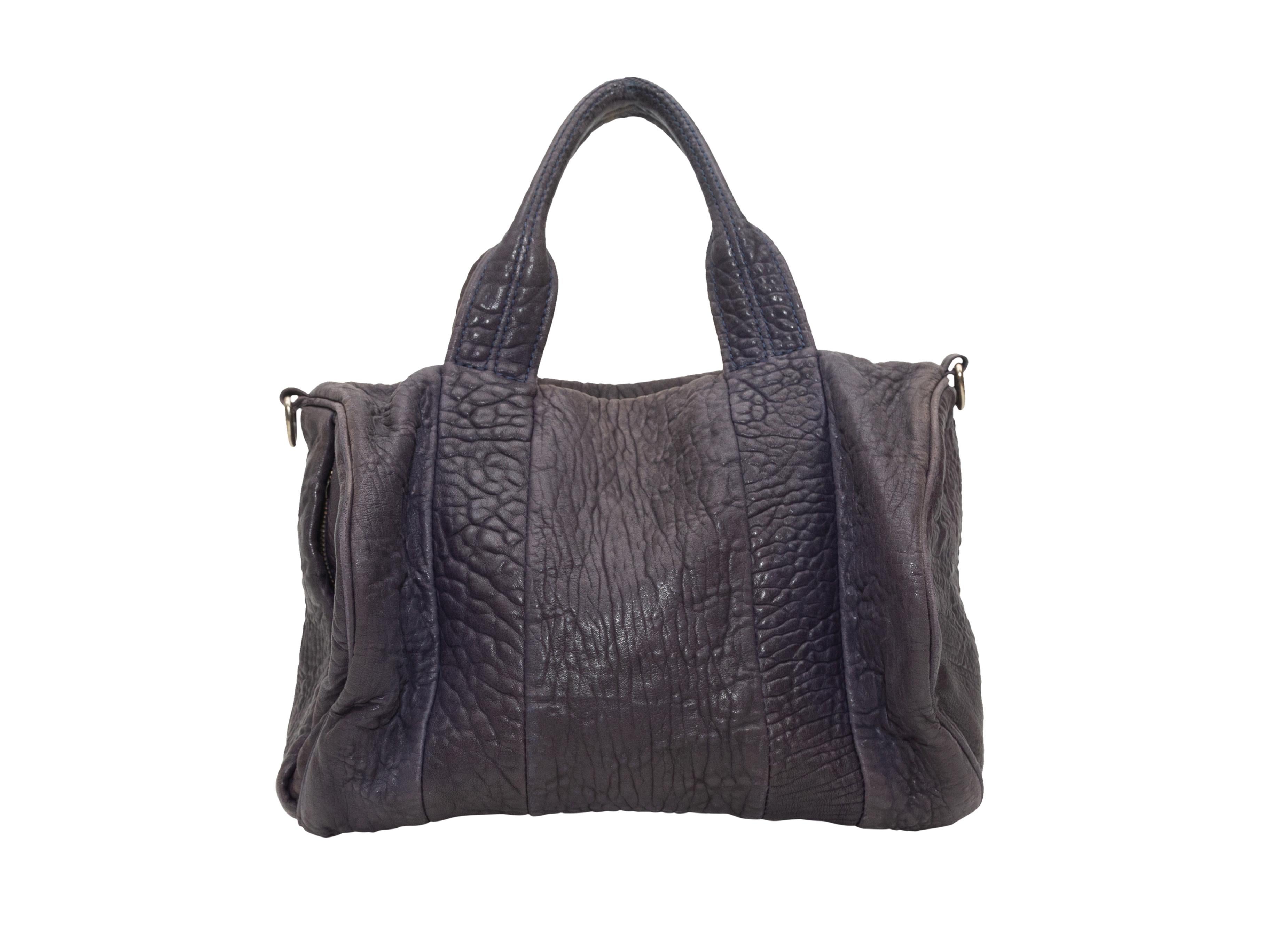 Women's Alexander Wang Brown Rocco Leather Duffel Bag
