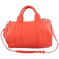 Used Alexander Wang Coral Pebbled Lamb Rocco 2way 9mz1025 Red Leather Shoulder Bag