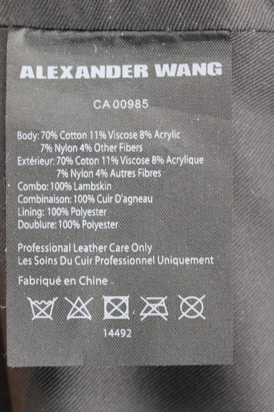 alexander wang sheer dress