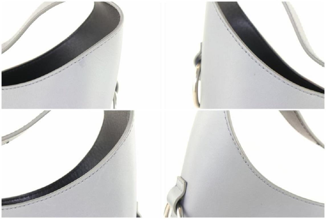 Alexander Wang Genesis 16mz1126 Gray Leather Hobo Bag 1