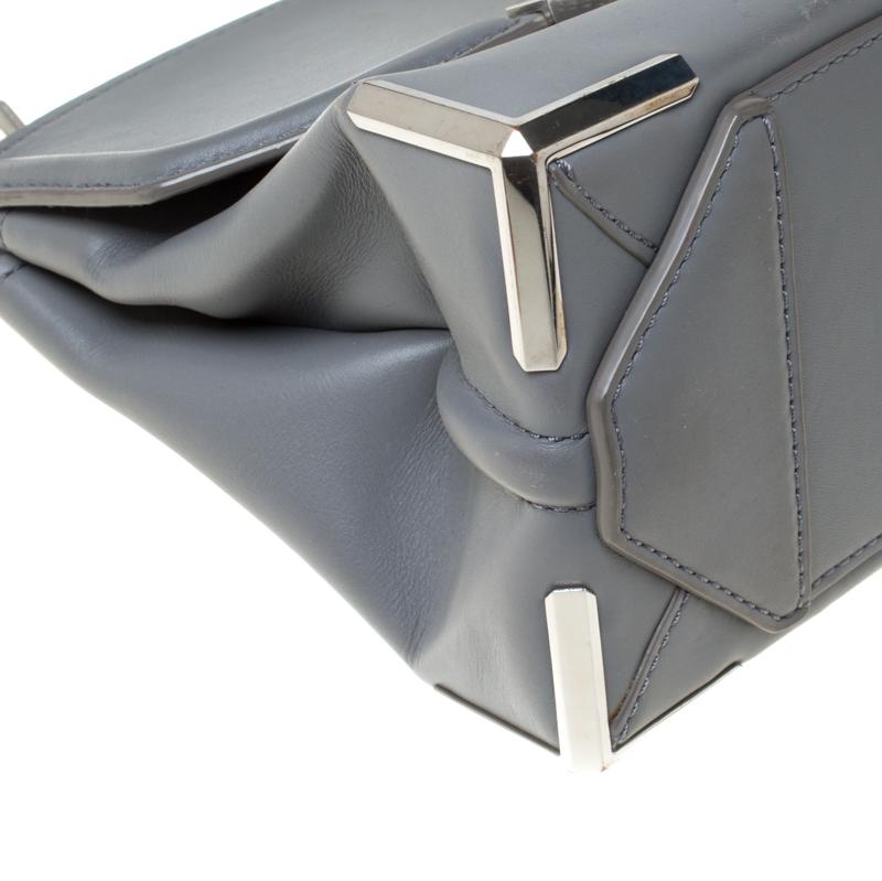 Alexander Wang Grey Leather Small Marion Shoulder Bag 4