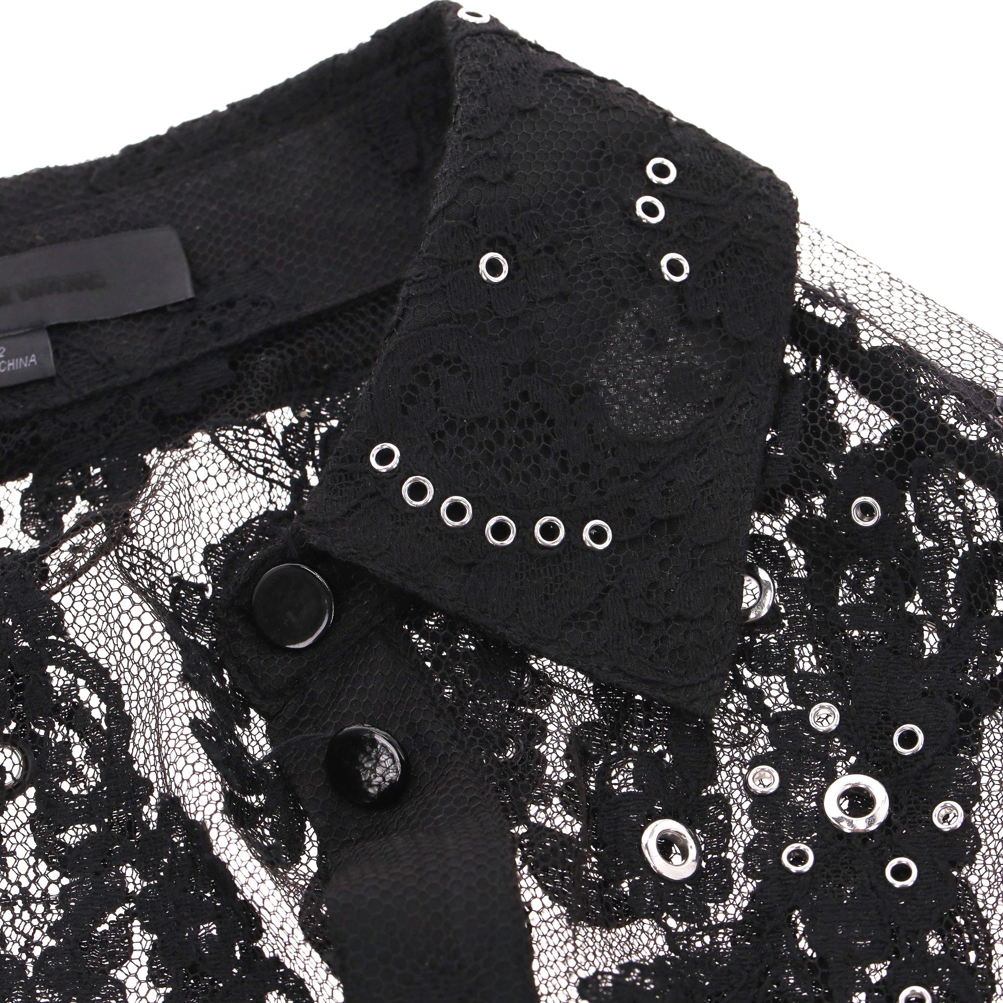 Alexander Wang Bluse mit Spitze und Ösen Damen im Angebot