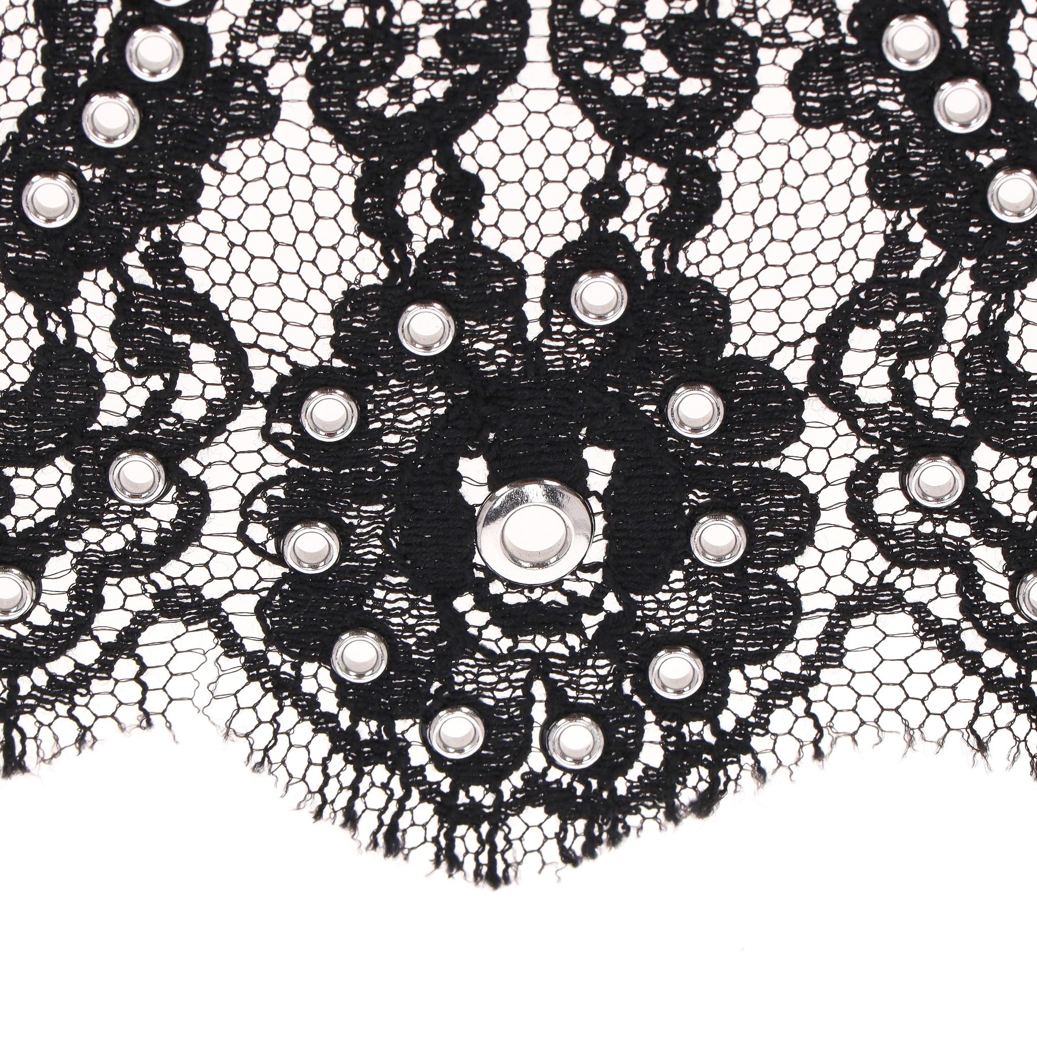 Alexander Wang Bluse mit Spitze und Ösen im Angebot 1
