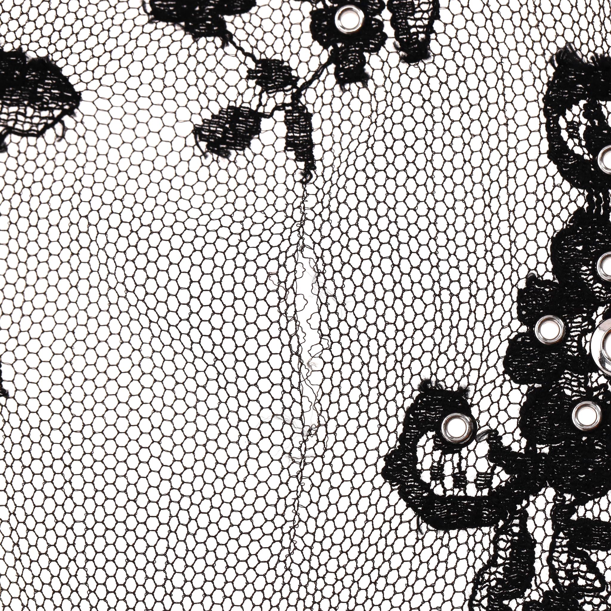 Alexander Wang Bluse mit Spitze und Ösen im Angebot 2