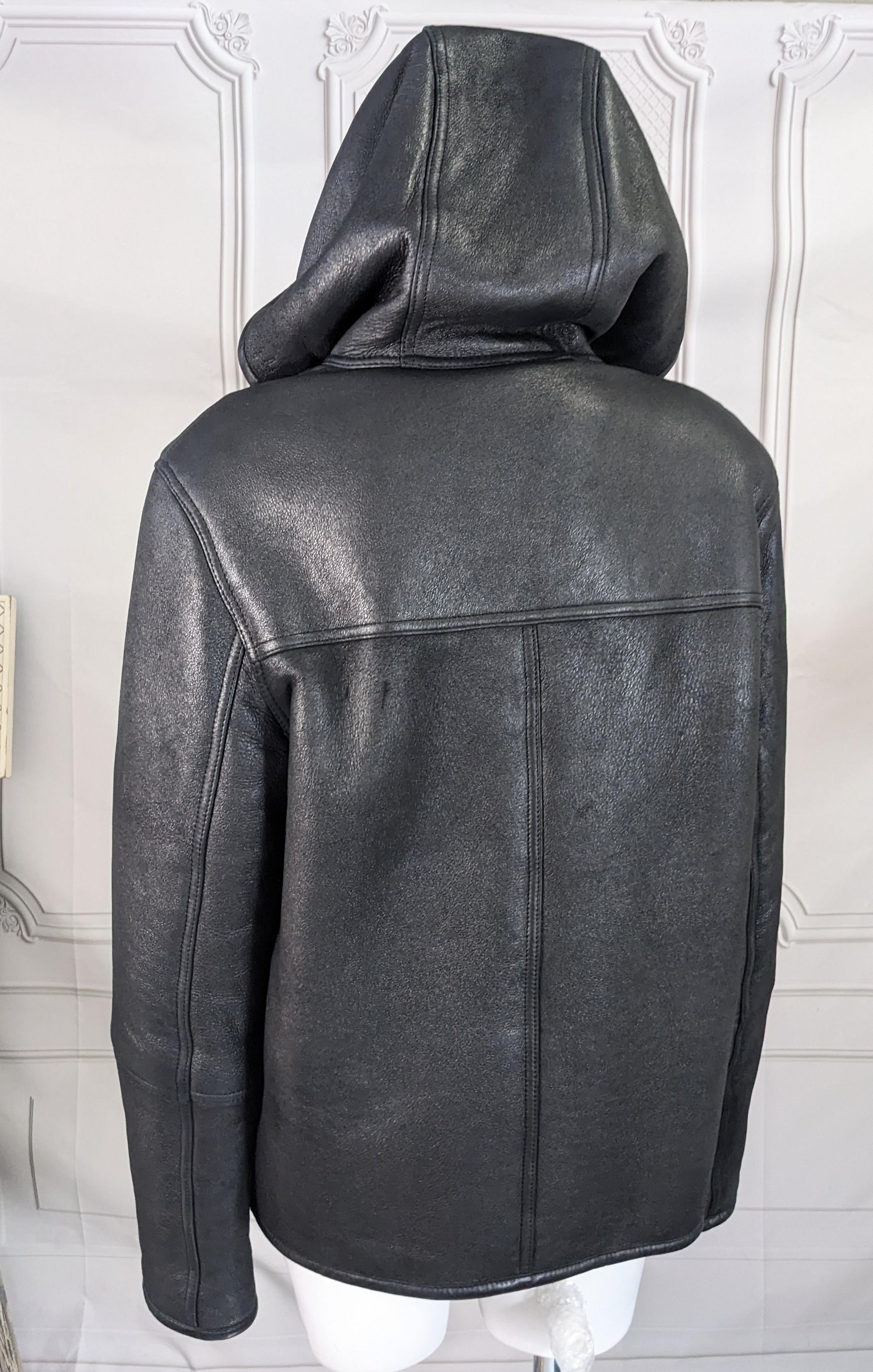 Alexander Wang Lamb Shearling Hoodie 5