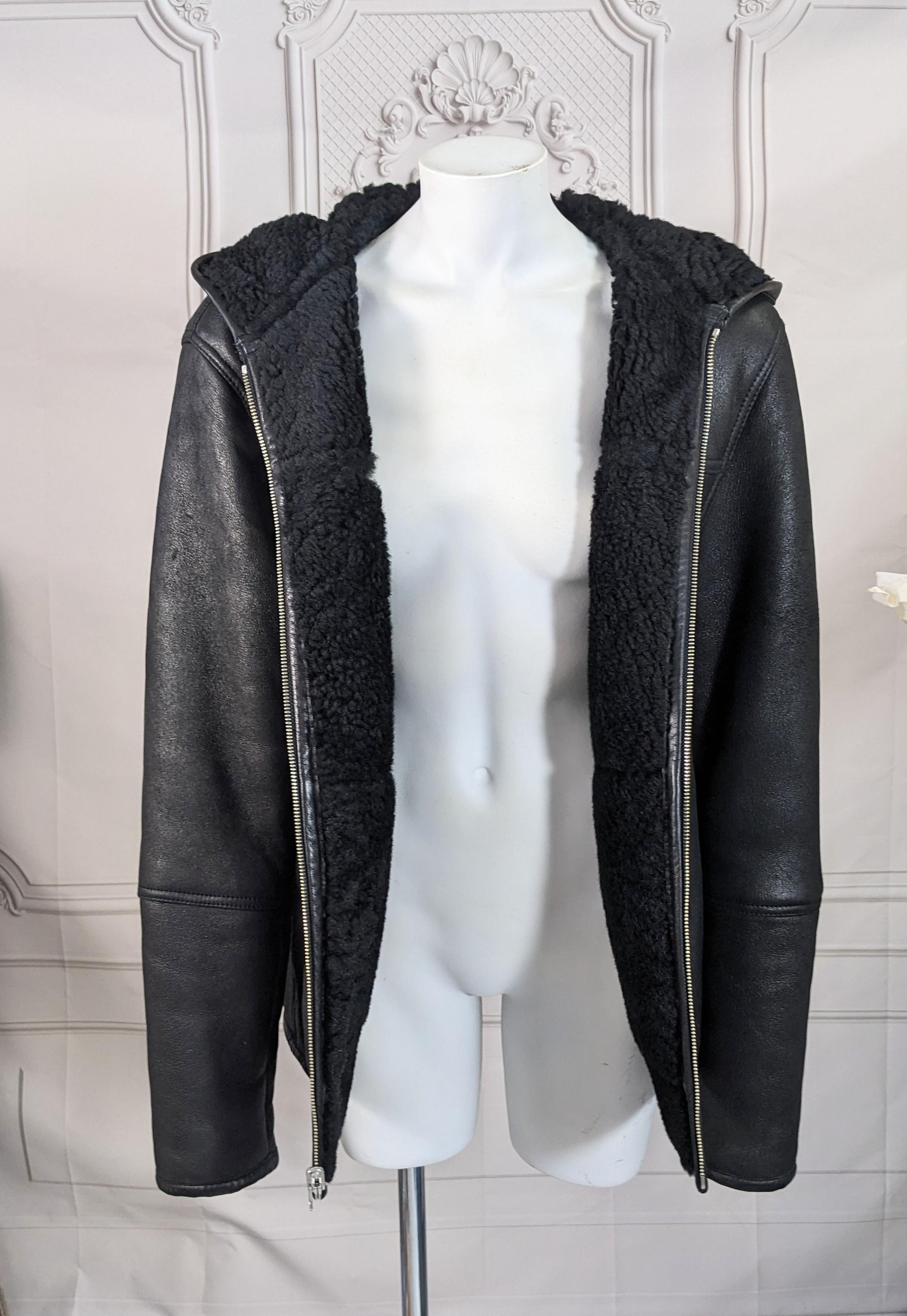 Alexander Wang Lamb Shearling Hoodie 8