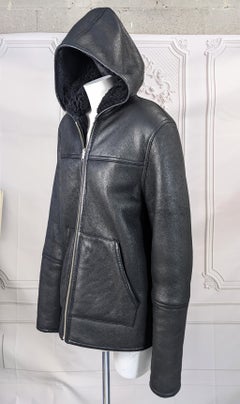 Alexander Wang Lamb Shearling Hoodie