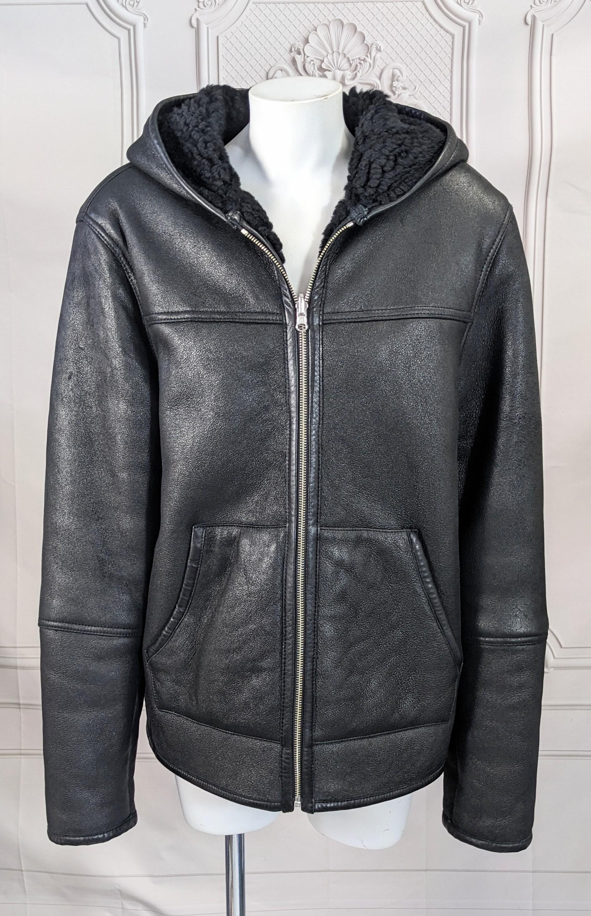 Women's or Men's Alexander Wang Lamb Shearling Hoodie