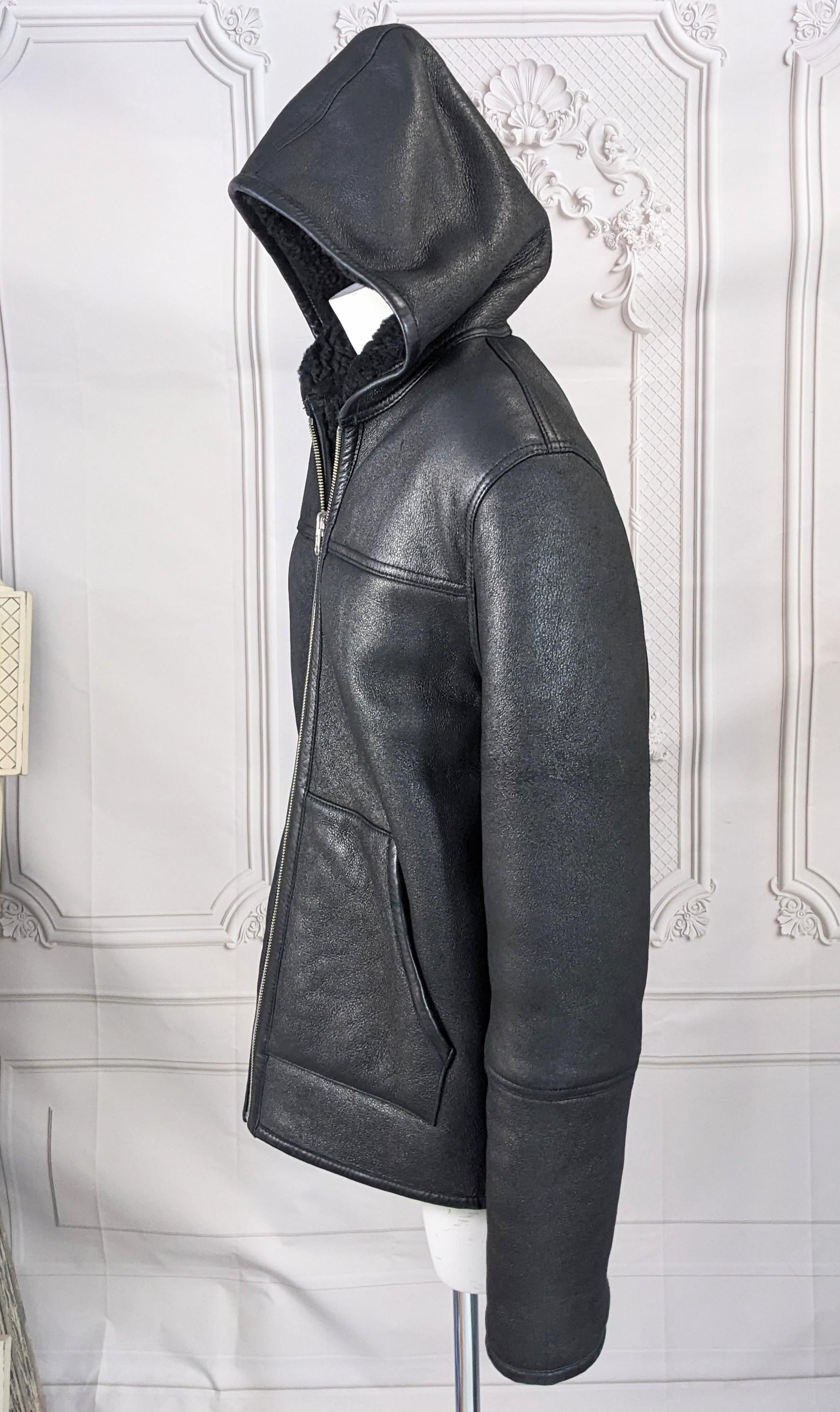 Alexander Wang Lamb Shearling Hoodie 3