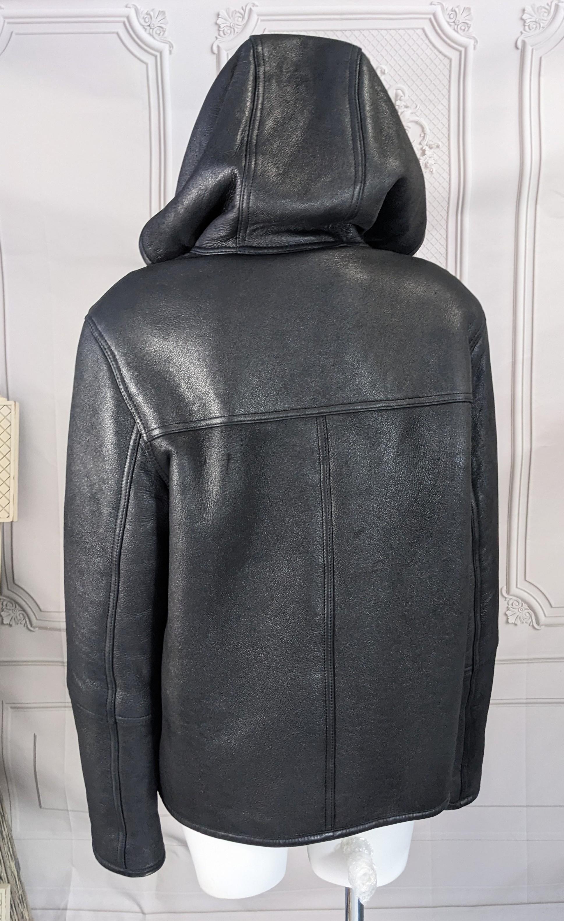 Alexander Wang Lamb Shearling Hoodie 4