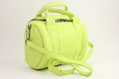 Alexander Wang Neon Yellow Rocco Bag 2way Boston Bag 326aw518