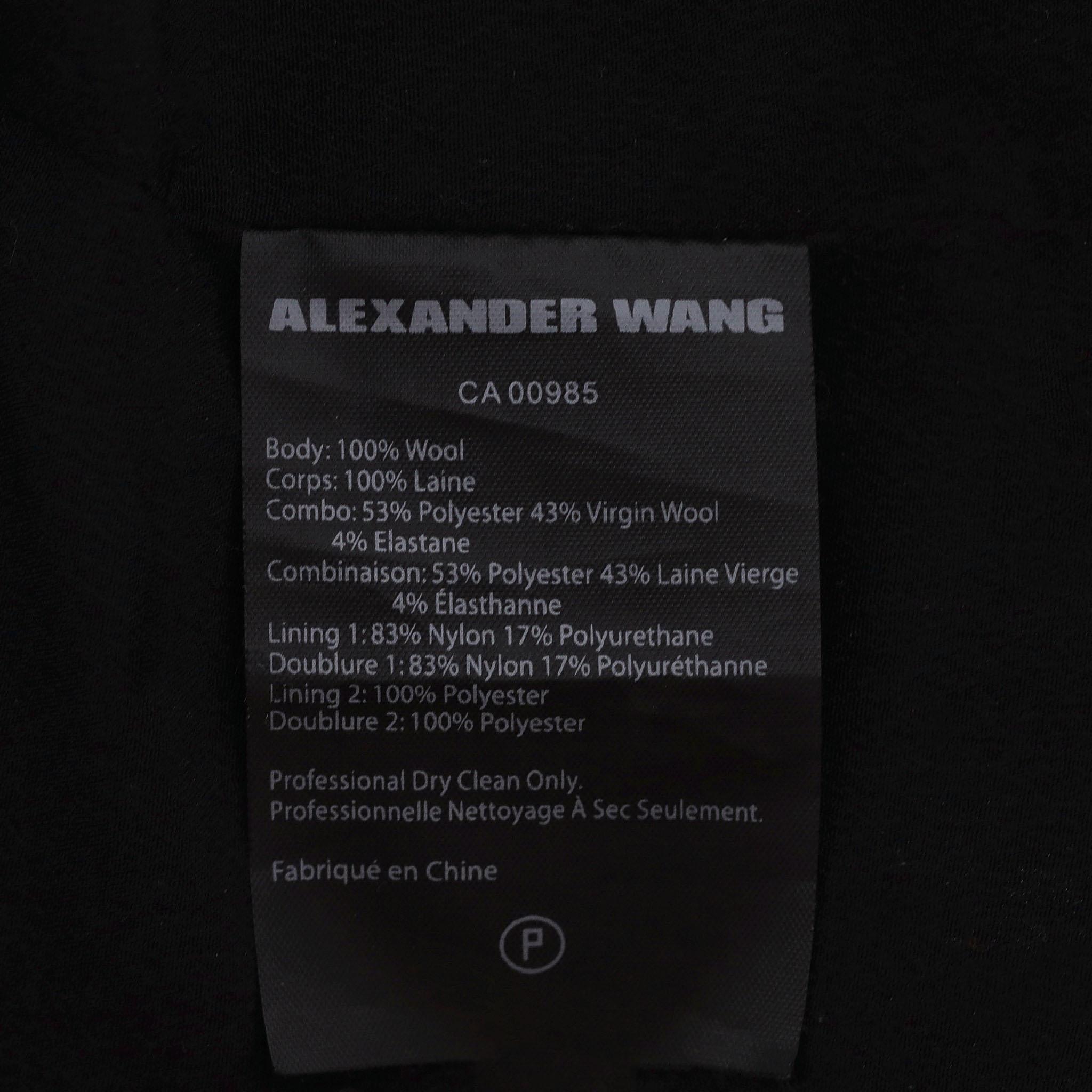 Alexander Wang Plaid Check Wool Camisole Dress For Sale 1