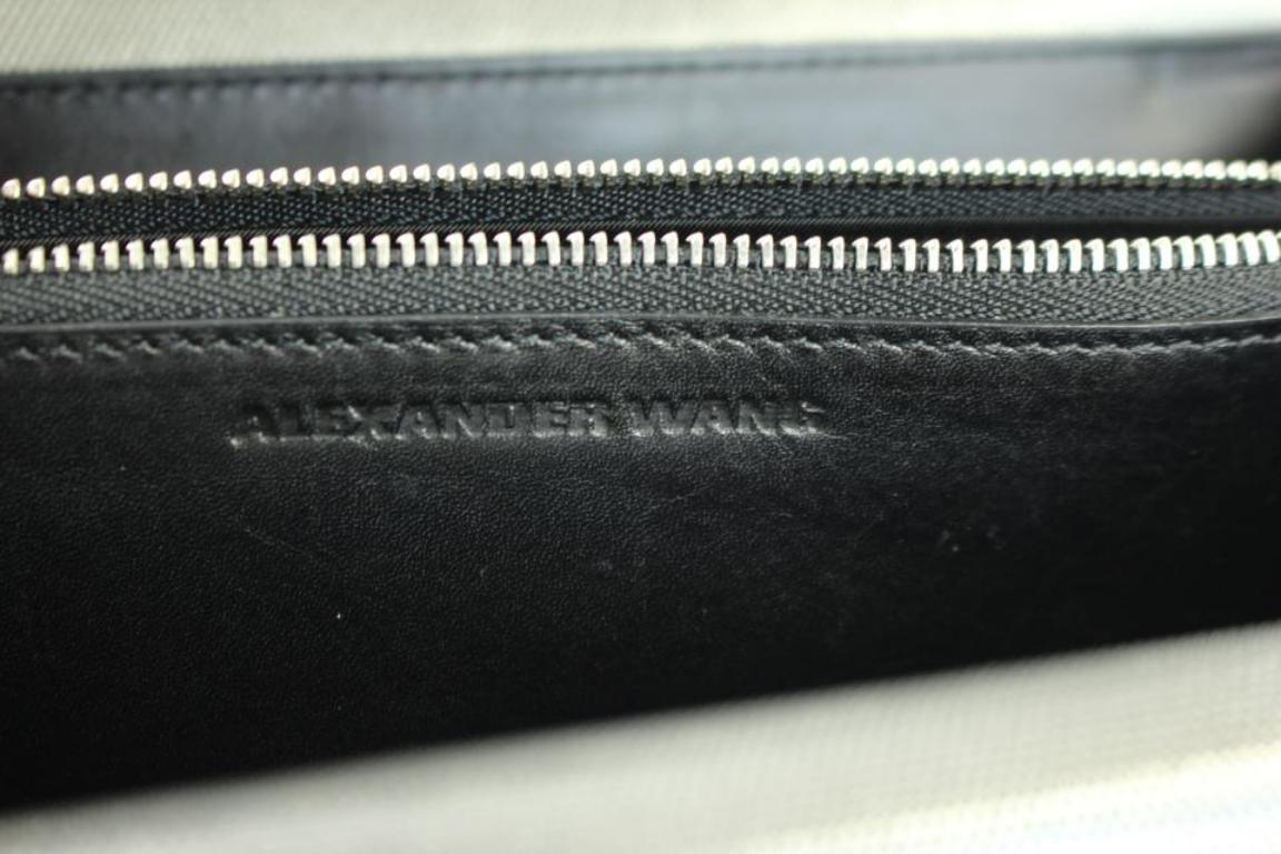 Alexander Wang Quillion Lydia 91misa3117 Silver Clutch For Sale 7