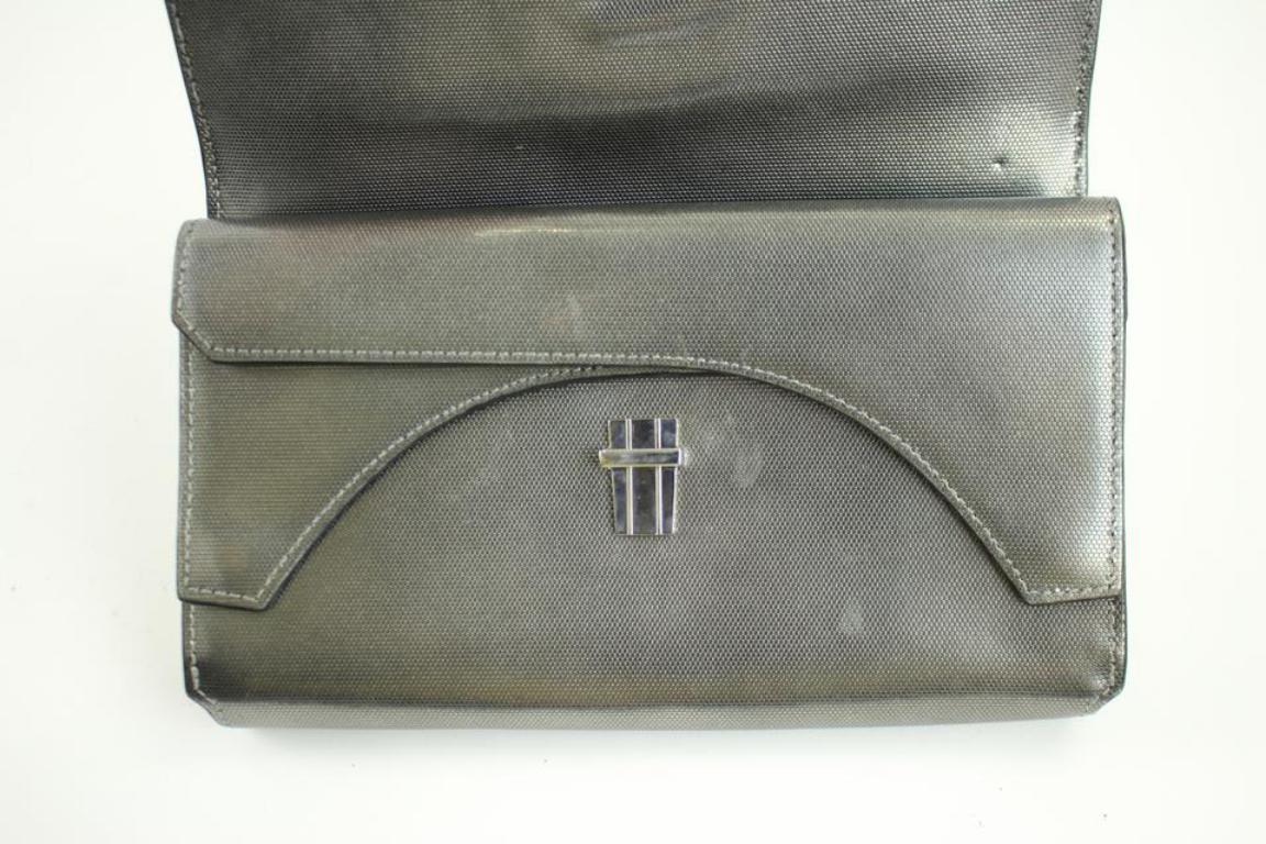 Alexander Wang Quillion Lydia 91misa3117 Silver Clutch For Sale 4