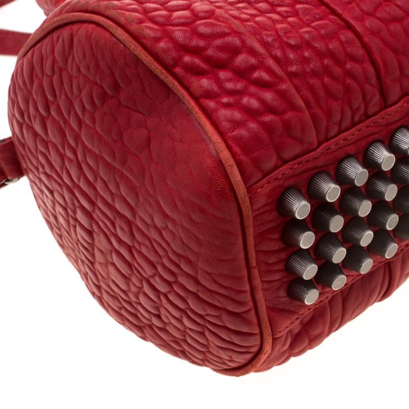Alexander Wang Red Leather Small Rockie Satchel 3