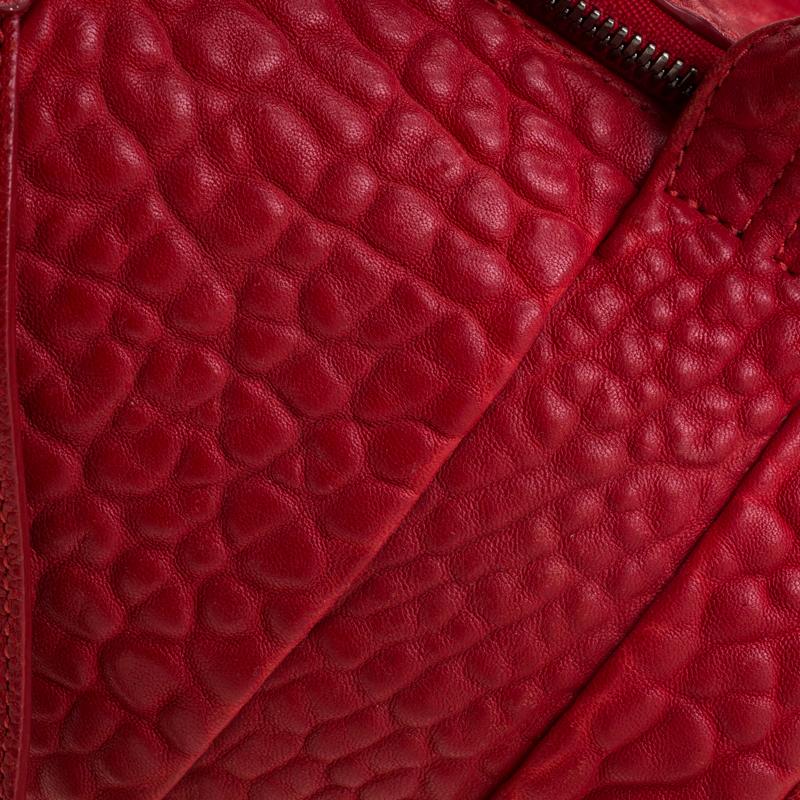 Alexander Wang Red Leather Small Rockie Satchel 1