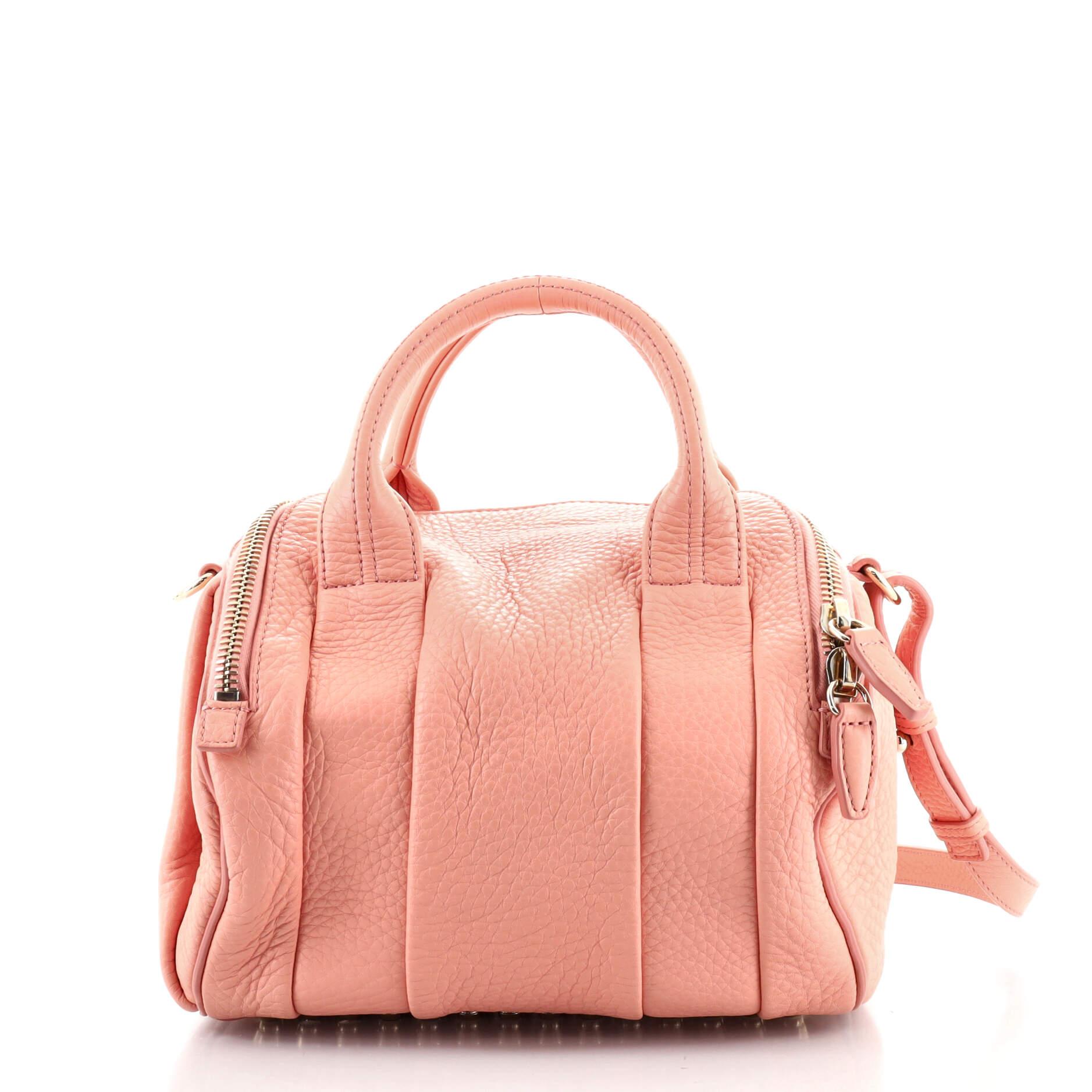 Orange Alexander Wang Rockie Satchel Leather