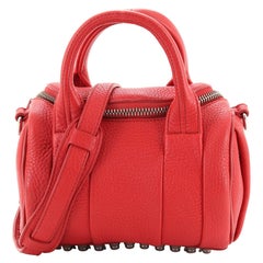 Alexander Wang Rockie Satchel Leather Mini