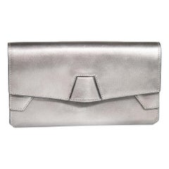 Alexander Wang Silver Quillion Lydia Clutch