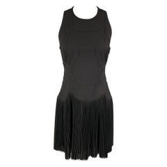 ALEXANDER WANG Size 10 Black Polyamide Sleeveless Dress