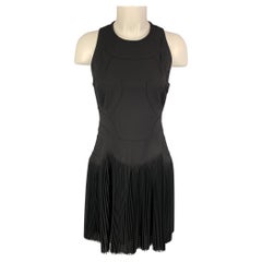 ALEXANDER WANG Size 10 Black Polyamide Sleeveless Dress