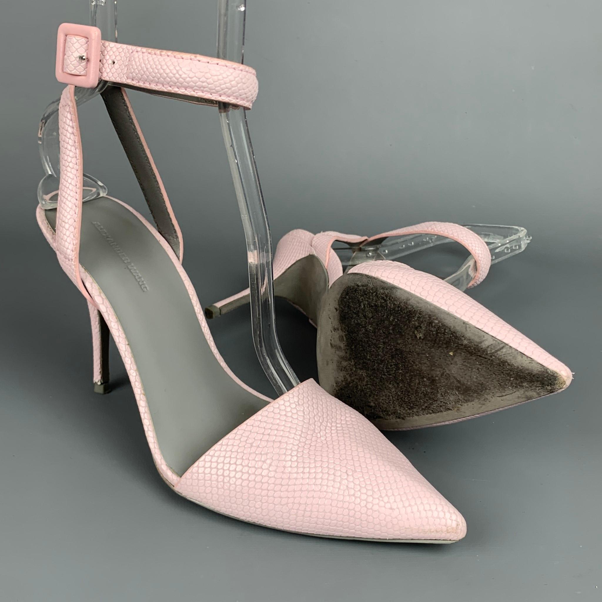 alexander wang pink heels