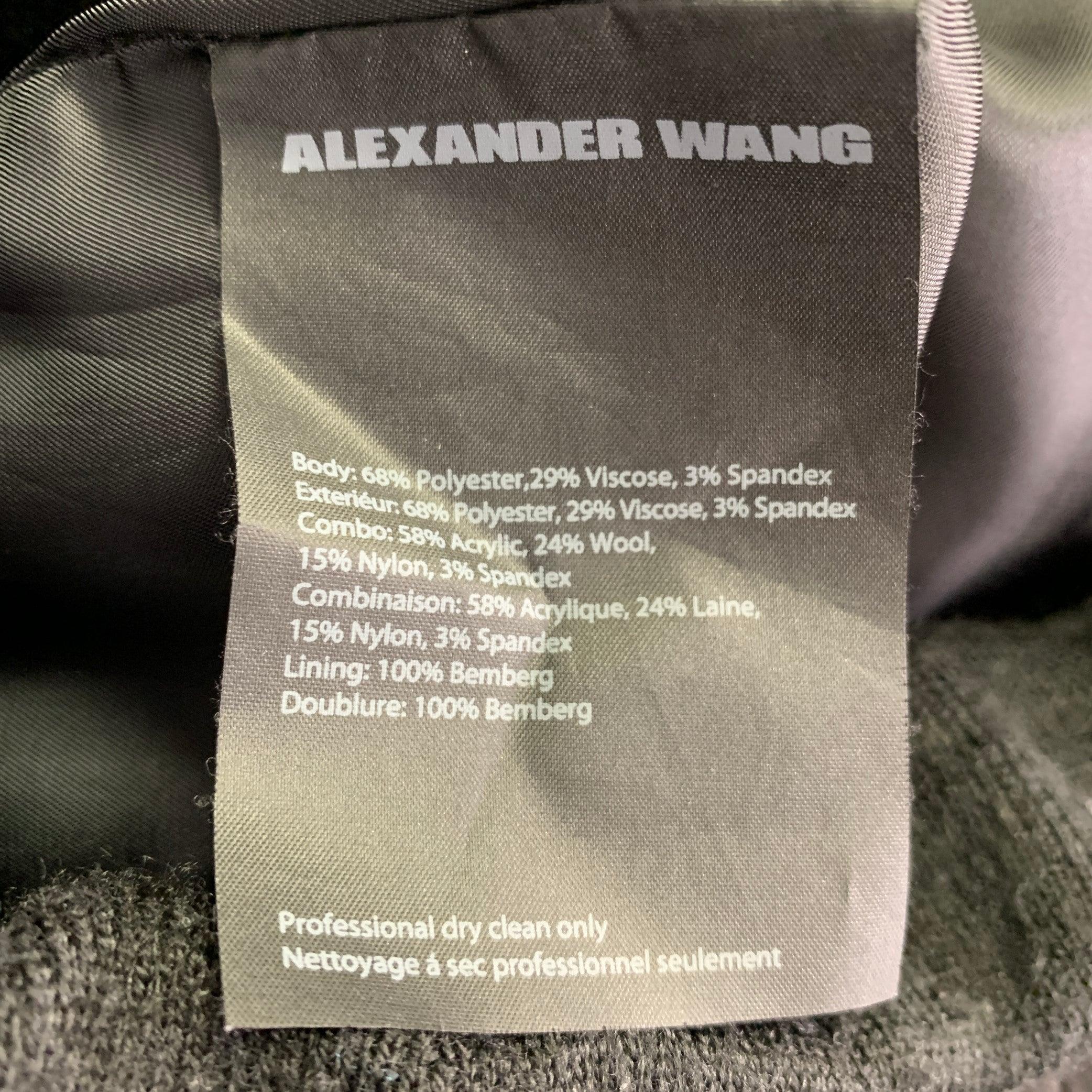 ALEXANDER WANG Größe L Schwarze Sweatpants aus Polyestermischung in Polyestermischung Casual Hose im Zustand „Gut“ im Angebot in San Francisco, CA