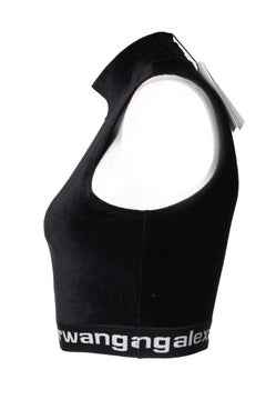 Alexander Wang, Stretch Cord ärmelloser Rundhalsausschnitt