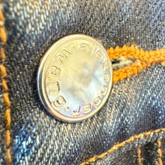 Alexander Wang Waxed Denim Crystals Overall Size 2