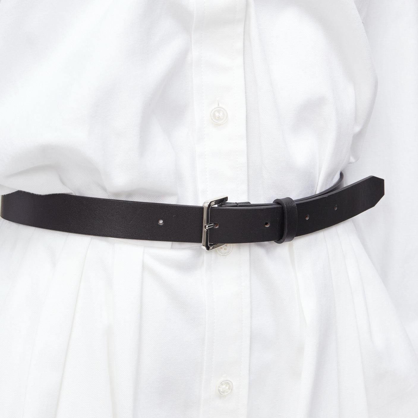 ALEXANDER WANG white nude cotton drop shoulder black belted shirt dress US0 XS
Reference: AAWC/A00709
Brand: Alexander Wang
Designer: Alexander Wang
Material: Cotton, Polyamide
Color: White, Black
Pattern: Solid
Closure: Belt
Lining: Nude