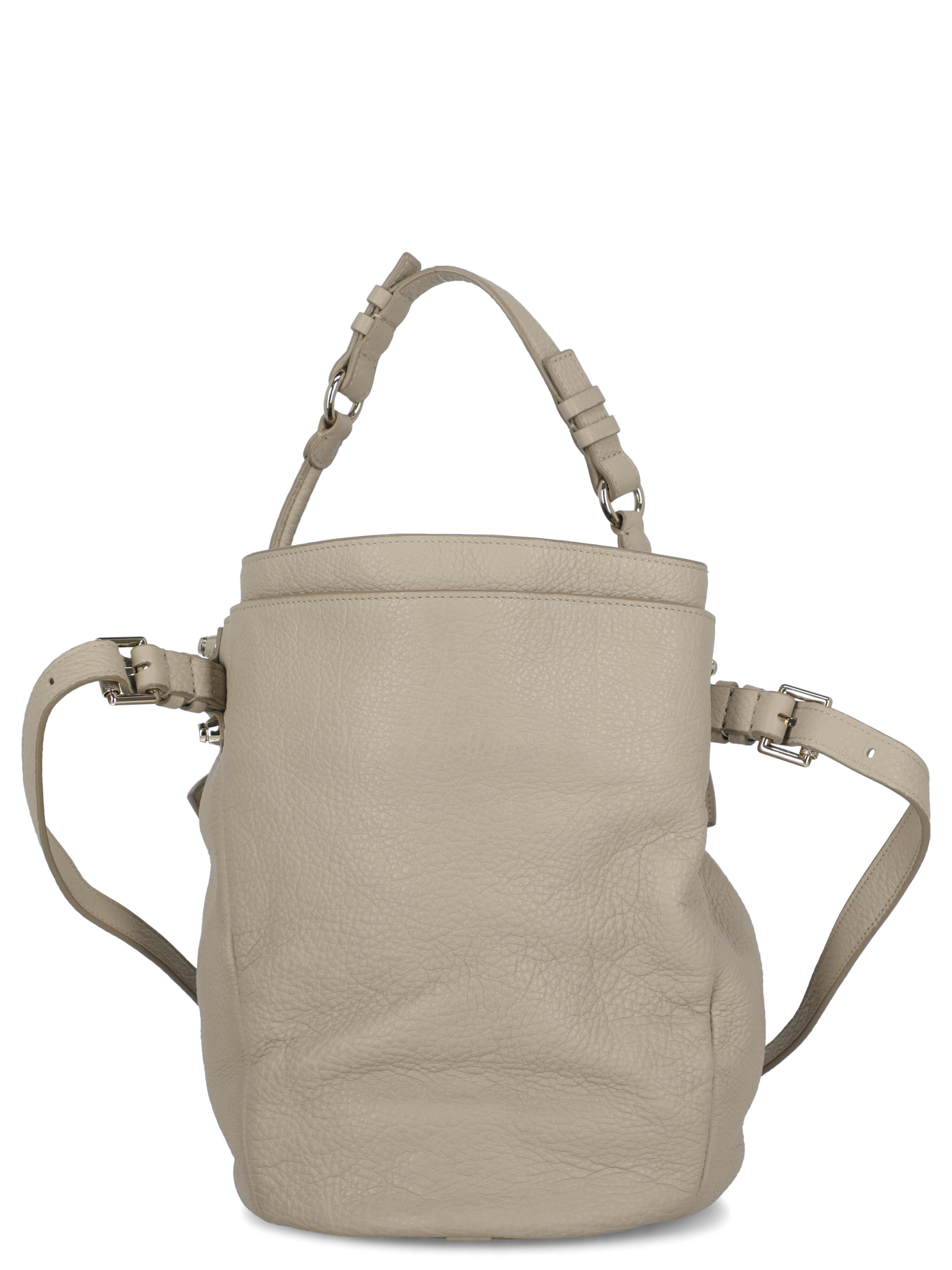 Alexander Wang Women  Shoulder bags Diego Beige Leather In Good Condition For Sale In Milan, IT