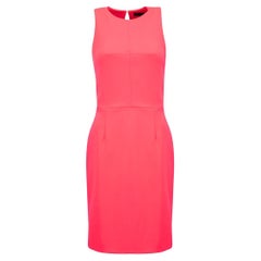 Alexander Wang Women's Pink Back Cut Out Detail Mini Dress