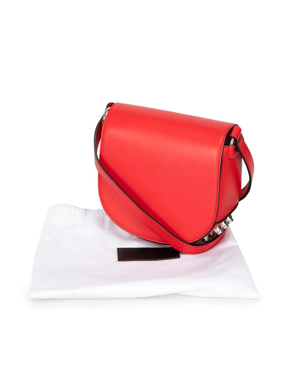Alexander Wang Women's Red Calfskin Mini Lia Shoulder Bag 4